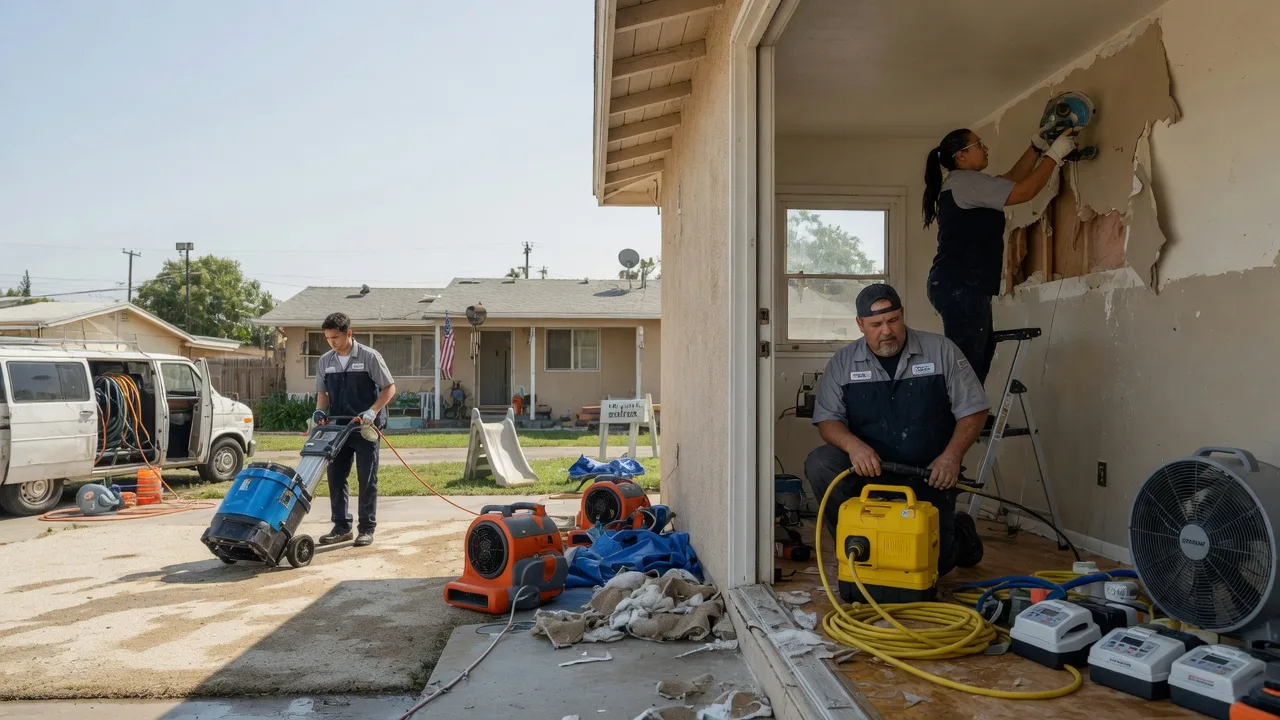 Water Damage Restoration in Rice, TX near me